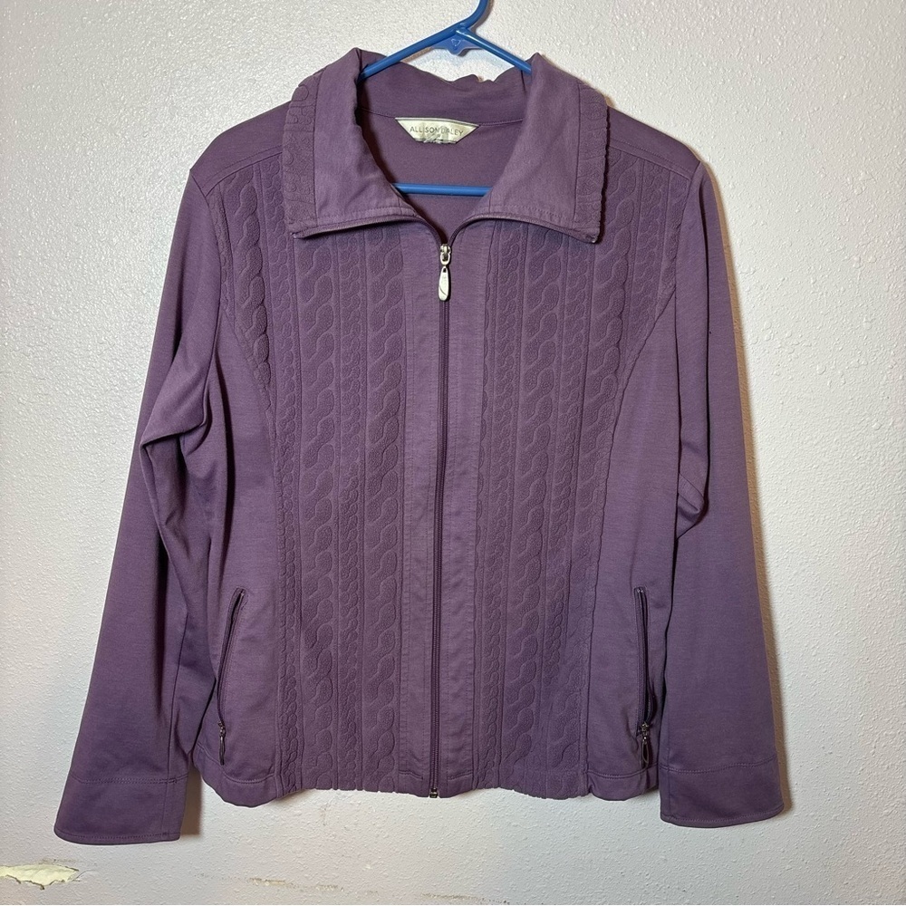 Allison Daley Purple Utility Jacket